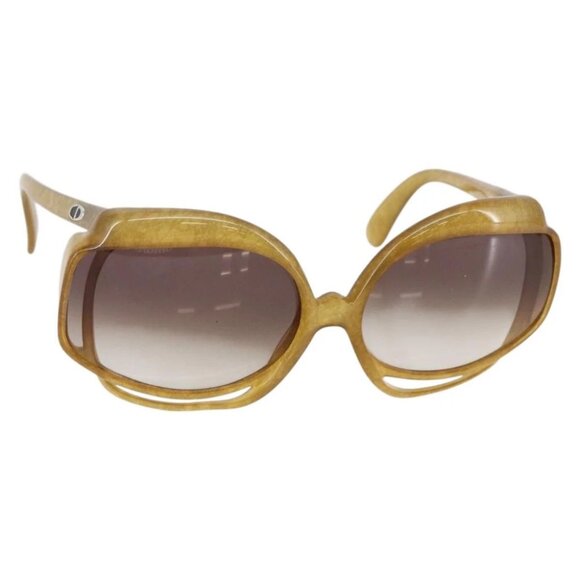 Christian Dior Sunglasses plastic Beige Auth SW1740 - Picture 1 of 10